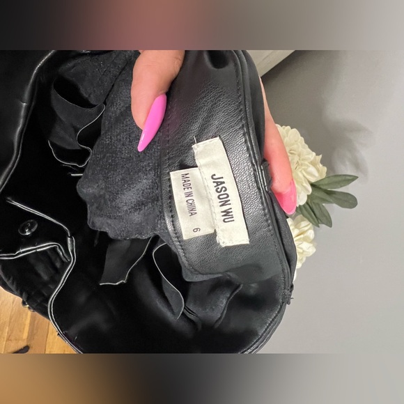 Leather cargo pants - Picture 4 of 5